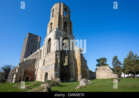 L'Abbaye de Wymondham 1107 à Norfolk, Angleterre, Royaume-Uni. Banque D'Images