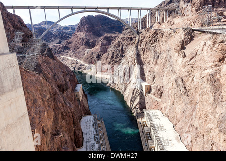 Pat Tillman Pont au Barrage Hoover, près de Bolder City dans le Nevada;USA;Nord;l'un des dans le monde Banque D'Images