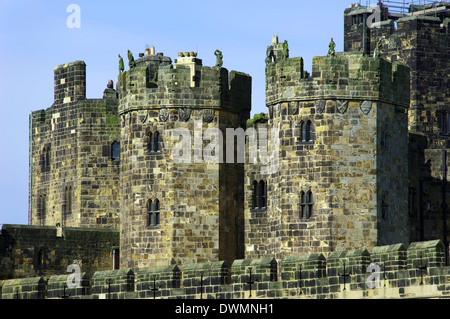 Château d'Alnwick, Alnwick Banque D'Images