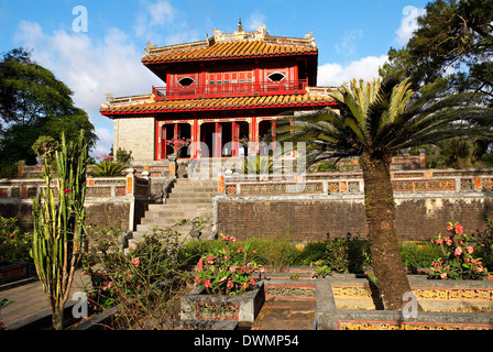 Tombeau de Minh Mang, Site du patrimoine mondial de l'UNESCO, Hue, Vietnam, Indochine, Asie du Sud-Est, l'Asie Banque D'Images