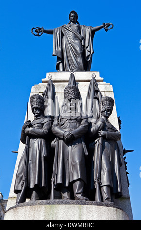 Mémorial de la guerre de Crimée à Londres. Banque D'Images