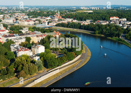 La Vistule, Cracovie, Pologne, Europe, Malopolska Banque D'Images