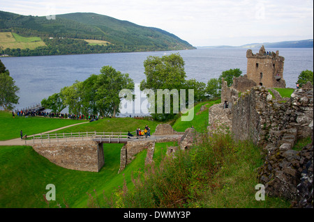 Le Château d'Urquhart, le Loch Ness Banque D'Images