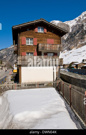 La Suisse, dans le canton de Grisons, Vals Banque D'Images