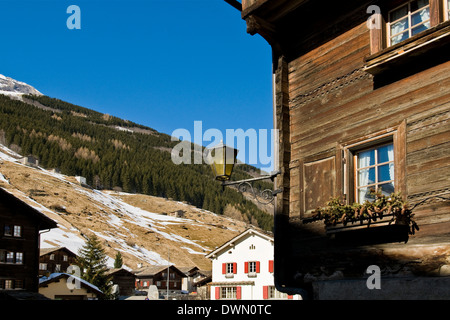 La Suisse, dans le canton de Grisons, Vals Banque D'Images