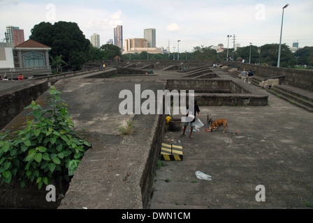 Fort Santiago, Manille, Luzon, Philippines. Banque D'Images