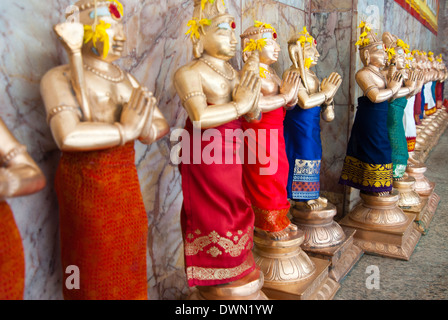 Sri Mahamariamman Temple Hindou, Kuala Lumpur, Malaisie, Asie du Sud, Asie Banque D'Images