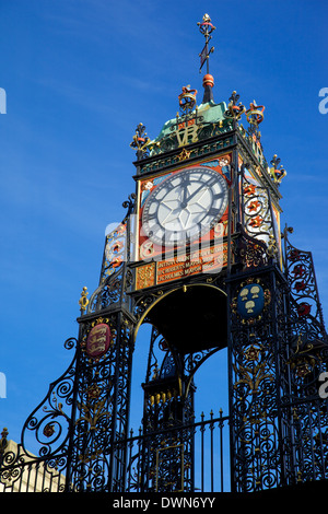 Porte de l'Est Réveil, Chester, Cheshire, Angleterre, Royaume-Uni, Europe Banque D'Images