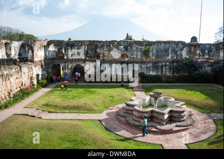 Ruinas de San Jeronimo à Antigua, Guatemala Banque D'Images