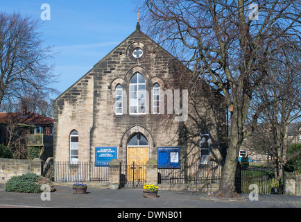 Village Earsdon Methodist church North East England UK Banque D'Images