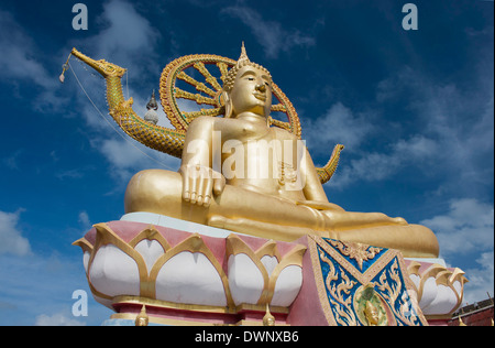 Statue du Grand Bouddha, Big Buddha Temple, Ko Samui, Thaïlande Banque D'Images