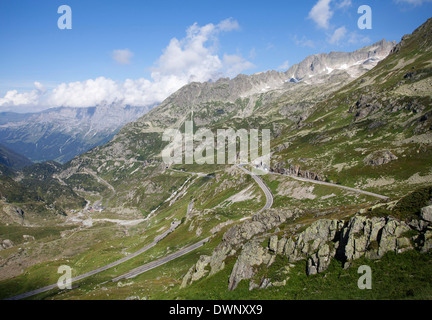 Alpes Uri, Susten Pass, Canton de Berne, Suisse Banque D'Images