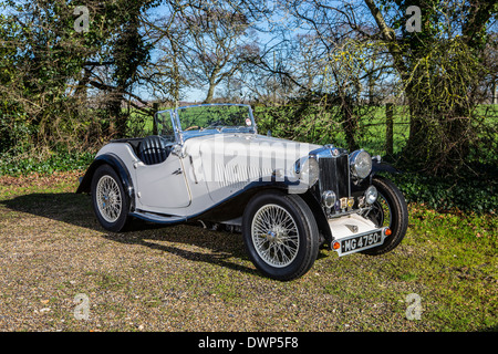 1936 MG Magnette NB Cresta Tourer, carrosseries par Bertelli Banque D'Images