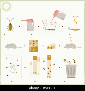 Illustration de graphiques Transformation Banque D'Images