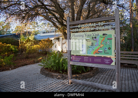 Naples, Floride - La National Audubon Society's Corkscrew Swamp Sanctuary. Banque D'Images