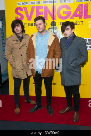 London, UK . Mar 11, 2014. Les Dexters au Svengali - VIP projection de film au riche mélange à Bethnal Green Road, Londres, Royaume-Uni 11 mars 2014 Credit : Brian jordan/Alamy Live News Banque D'Images