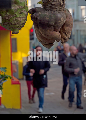 Les gens s'amuser dans la région de North Laine excentrique de Brighton sur un samedi ensoleillé Banque D'Images