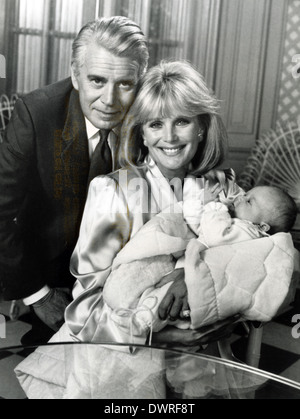 Nous dynastie séries TV à partir de Aaron Spelling Productions avec John Forsythe et Linda Evans Banque D'Images