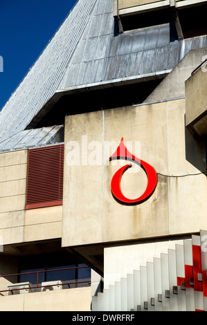 Saint Davids Hall, le centre-ville de Cardiff, Pays de Galles. Banque D'Images