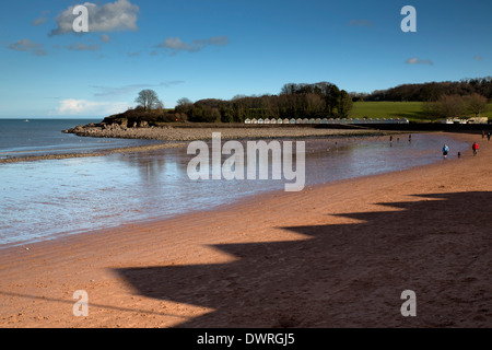 Devon Broadsands ; Plage ; Royaume-Uni ; Banque D'Images