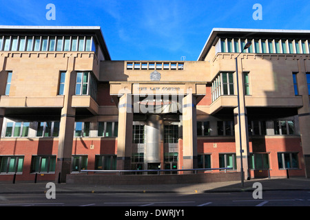 Droit de Sheffield, Sheffield, Cour Sud Yorkshire, Angleterre, Royaume-Uni. Banque D'Images