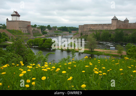 Château d'Hermann, Narva Banque D'Images