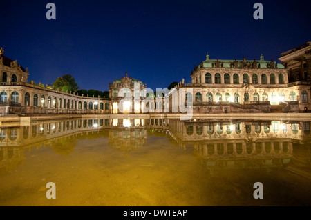 Allemagne, Saxe, Dresde, le palais Zwinger de Dresde Banque D'Images