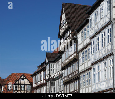Maisons à colombages historique dans la vieille ville de Hanovre Banque D'Images