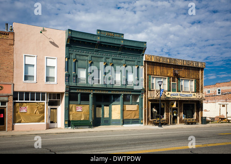 La ville de Panguitch en Utah Banque D'Images