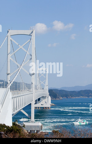 Onaruto Bridge, préfecture de Hyogo, Japon Banque D'Images