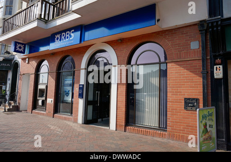 Royal Bank of Scotland RBS la construction de la société Worthing West Sussex UK Banque D'Images