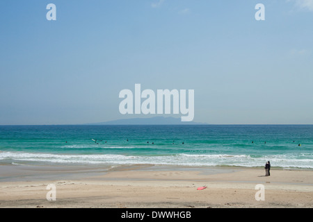 Plage de Shirahama, Shizuoka Prefecture, Japan Banque D'Images