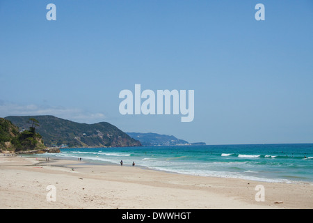 Plage de Shirahama, Shizuoka Prefecture, Japan Banque D'Images