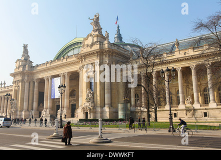 PARIS, FRANCE - Le 5 mars 2011 : vue sur le Grand Palais à Paris, France. Banque D'Images