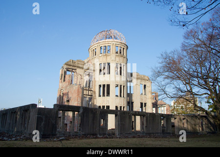 Hiroshima Peace Memorial, Préfecture de Hiroshima, Japon Banque D'Images