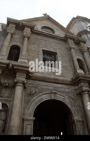 Cathédrale de Manille, Beaterio, Intramuros, Manille, Philippines. Banque D'Images