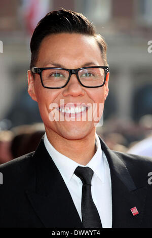 Wan n° arrive pour la Prince's Trust Awards 2014 à l'Odeon Leicester Square, Londres. 12/03/2014 Banque D'Images