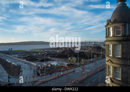 Site de construction pour V&A Museum à Dundee Photo de Peter Cavanagh [doit] Crédit Banque D'Images
