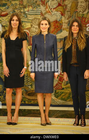 Madrid, Espagne. 14Th Mar, 2014. La Princesse des Asturies a reçu en audience le 14/03/2014 dpa : Crédit photo alliance/Alamy Live News Banque D'Images