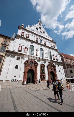 Germany, Bavaria, Munich, Neuhauserstrasse, St. Banque D'Images