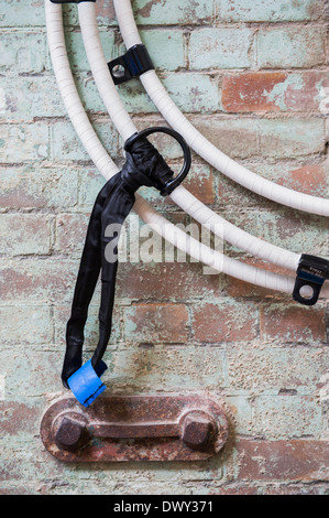 La formation au Circus Space, l'Hoxton basé école de formation pour les artistes de cirque. Shoreditch, London, UK. Banque D'Images