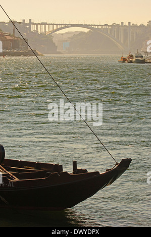 Le fleuve Douro, Porto Banque D'Images