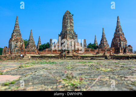 Wat Chaiwatthanaram, Ayuthaya, Thaïlande Province Banque D'Images