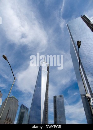 Le nouveau World Trade Center Ground Zero à New York 18 Banque D'Images