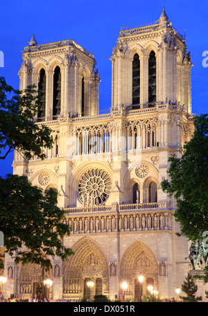 Notre Dame de Paris, France Banque D'Images