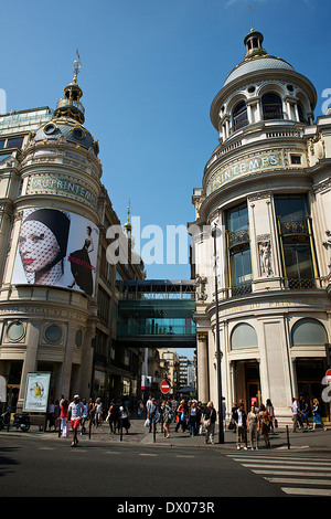 Grand magasin Le Printemps à Paris, France Banque D'Images