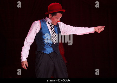 Clowns de cirque Banque D'Images