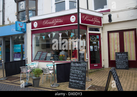 Commerces à Brixham Devon Banque D'Images