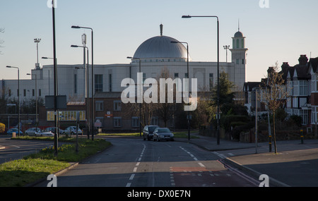 La mosquée Baitul Futuh de Morden. Banque D'Images