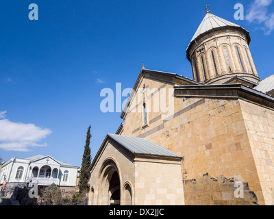 La Cathédrale Sioni à Tbilissi, Géorgie. Banque D'Images